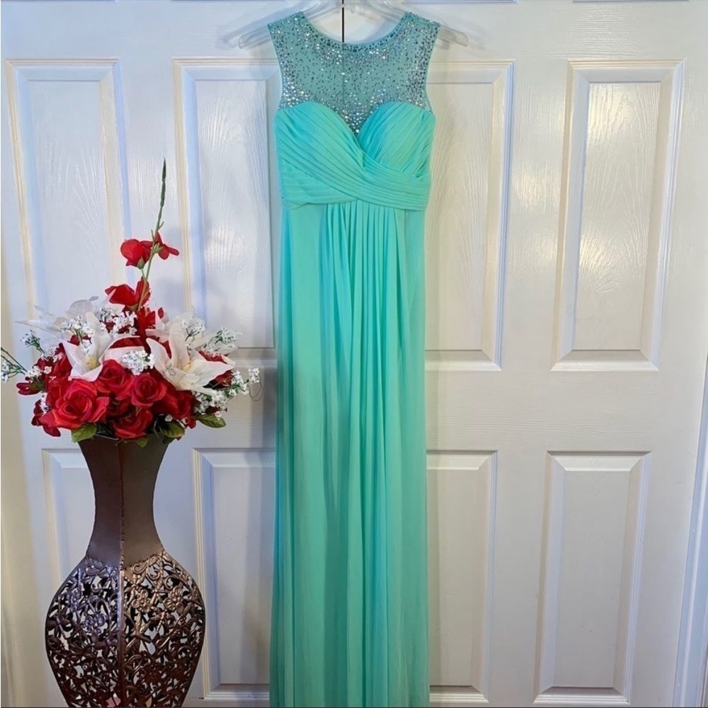 New Mint Green Gown